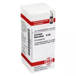 CALCIUM FLUORATUM D 30 rutuliukų, 10 g