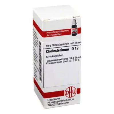 CHOLESTERINUM D 12 rutuliukų, 10 g CHOLESTERINUM D 12 rutuliukų, 10 g