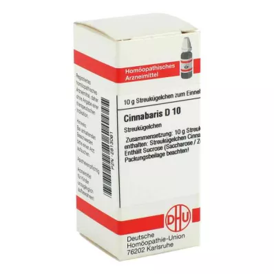 CINNABARIS D 10 rutuliukų, 10 g CINNABARIS D 10 rutuliukų, 10 g