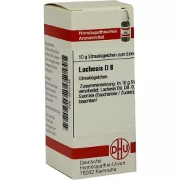 LACHESIS D 8 rutuliukai, 10 g