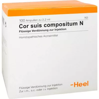 COR SUIS Compositum N ampulės, 100 vnt COR SUIS Compositum N ampulės, 100 vnt