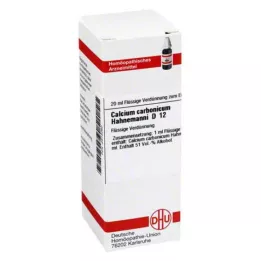 CALCIUM CARBONICUM Hahnemanni D 12 skiedinys, 20 ml