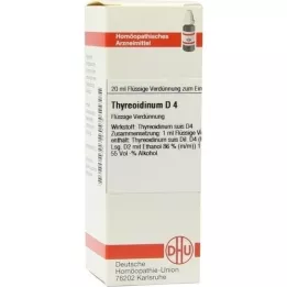 THYREOIDINUM D 4 skiedinys, 20 ml