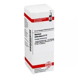 NATRIUM CHLORATUM D 12 skiedinys, 20 ml