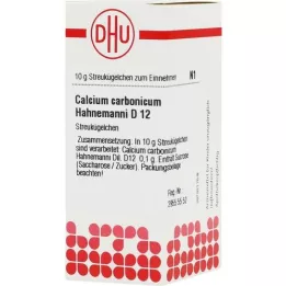 CALCIUM CARBONICUM Hahnemanni D 12 rutuliukų, 10 g