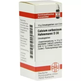 CALCIUM CARBONICUM Hahnemanni D 30 rutuliukų, 10 g