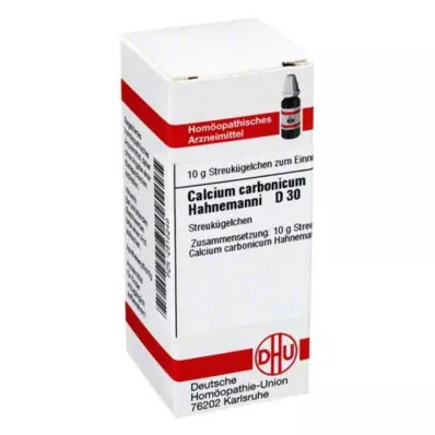 CALCIUM CARBONICUM Hahnemanni D 30 rutuliukų, 10 g