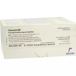 CERUSSIT D 8 ampulės, 48X1 ml