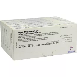 HEPAR MAGNESIUM D 4 ampulės, 48X1 ml