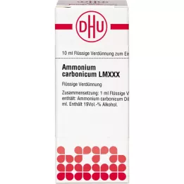 AMMONIUM CARBONICUM LM XXX Skiedimas, 10 ml