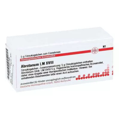 ABROTANUM LM XVIII Rutuliukai, 5 g ABROTANUM LM XVIII Rutuliukai, 5 g