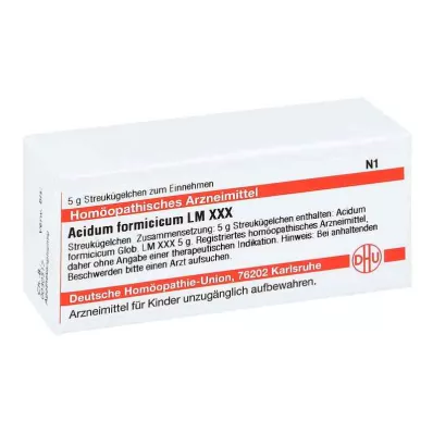 ACIDUM FORMICICUM LM XXX Rutuliukai, 5 g
