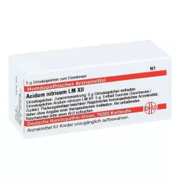 ACIDUM NITRICUM LM XII Rutuliukai, 5 g