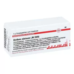 ACIDUM NITRICUM LM XVIII Rutuliukai, 5 g