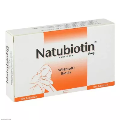 NATUBIOTIN Tabletės, 100 vnt NATUBIOTIN Tabletės, 100 vnt