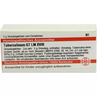 TUBERCULINUM GT LM XVIII Rutuliukai, 5 g