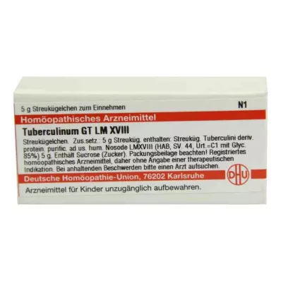TUBERCULINUM GT LM XVIII Rutuliukai, 5 g TUBERCULINUM GT LM XVIII Rutuliukai, 5 g