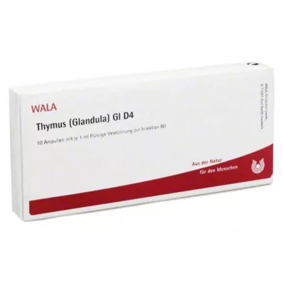 THYMUS GLANDULA GL D 4 ampulės, 10X1 ml