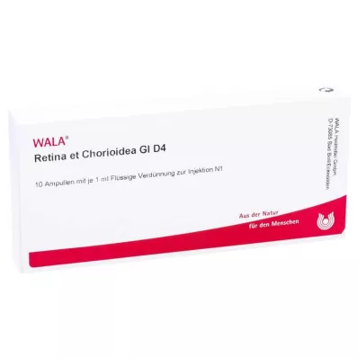 RETINA ET Chorioidea GL D 4 ampulės, 10X1 ml