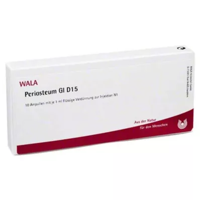 PERIOSTEUM GL D 15 ampulių, 10X1 ml PERIOSTEUM GL D 15 ampulių, 10X1 ml