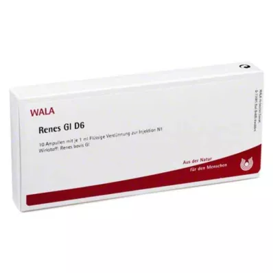 RENES GL D 6 ampulės, 10X1 ml RENES GL D 6 ampulės, 10X1 ml