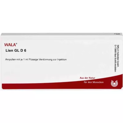LIEN GL D 6 ampulės, 10X1 ml