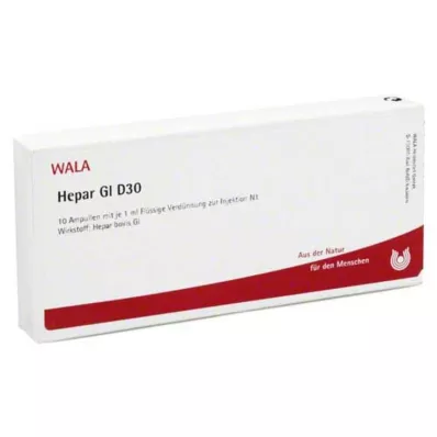 HEPAR GL D 30 ampulių, 10X1 ml