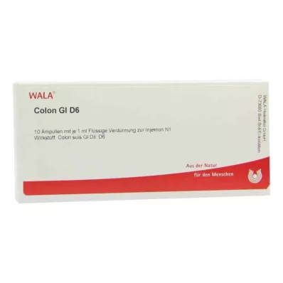 COLON GL D 6 ampulės, 10X1 ml