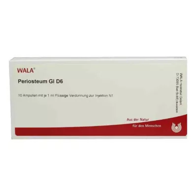 PERIOSTEUM GL D 6 ampulės, 10X1 ml PERIOSTEUM GL D 6 ampulės, 10X1 ml