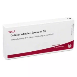 CARTILAGO articularis gentis GL D 6 ampulės, 10X1 ml