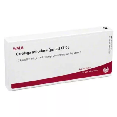 CARTILAGO articularis gentis GL D 6 ampulės, 10X1 ml