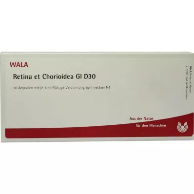 RETINA ET Chorioidea GL D 30 ampulių, 10X1 ml