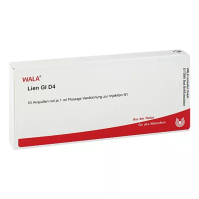 LIEN GL D 4 ampulės, 10X1 ml