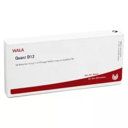 QUARZ D 12 ampulių, 10X1 ml