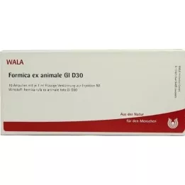 FORMICA EX animale GL D 30 ampulių, 10X1 ml