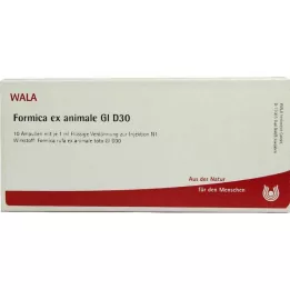 FORMICA EX animale GL D 30 ampulių, 10X1 ml