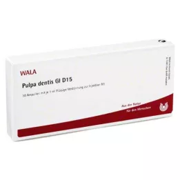 PULPA DENTIS GL D 15 ampulių, 10X1 ml