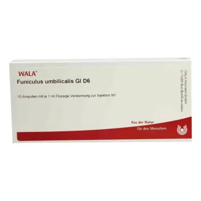 FUNICULUS UMBILICALIS GL D 6 ampulės, 10X1 ml