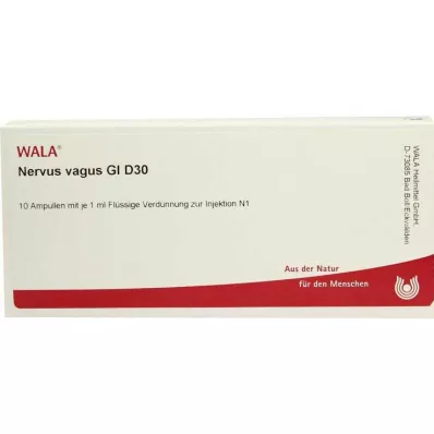NERVUS VAGUS GL D 30 ampulių, 10X1 ml NERVUS VAGUS GL D 30 ampulių, 10X1 ml