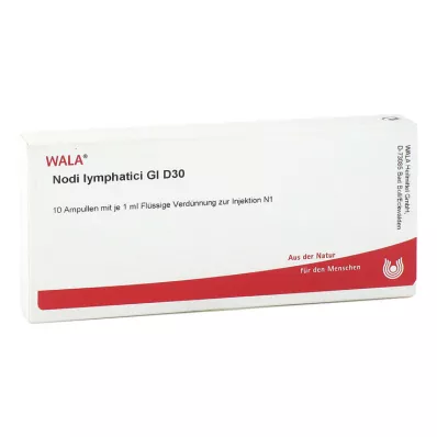 NODI lymphatici GL D 30 ampulių, 10X1 ml