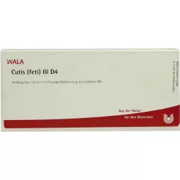 CUTIS feti GL D 4 ampulės, 10X1 ml