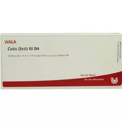 CUTIS feti GL D 4 ampulės, 10X1 ml