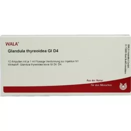 GLANDULA THYREOIDEA GL D 4 ampulės, 10X1 ml