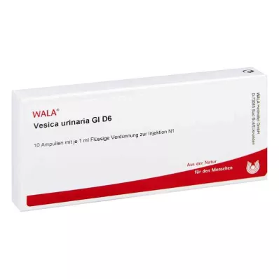 VESICA URINARIA GL D 6 ampulės, 10X1 ml VESICA URINARIA GL D 6 ampulės, 10X1 ml
