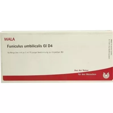 FUNICULUS UMBILICALIS GL D 4 ampulės, 10X1 ml