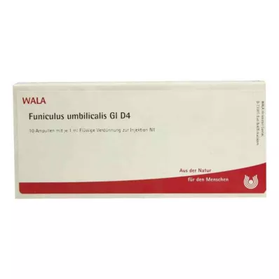 FUNICULUS UMBILICALIS GL D 4 ampulės, 10X1 ml