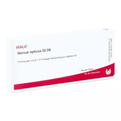 NERVUS OPTICUS GL D 6 ampulės, 10X1 ml
