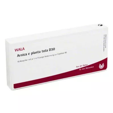 ARNICA E Planta tota D 30 ampulių, 10X1 ml