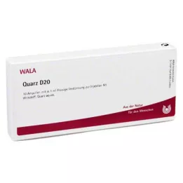 QUARZ D 20 ampulių, 10X1 ml