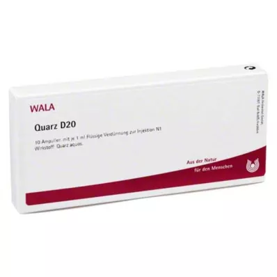 QUARZ D 20 ampulių, 10X1 ml